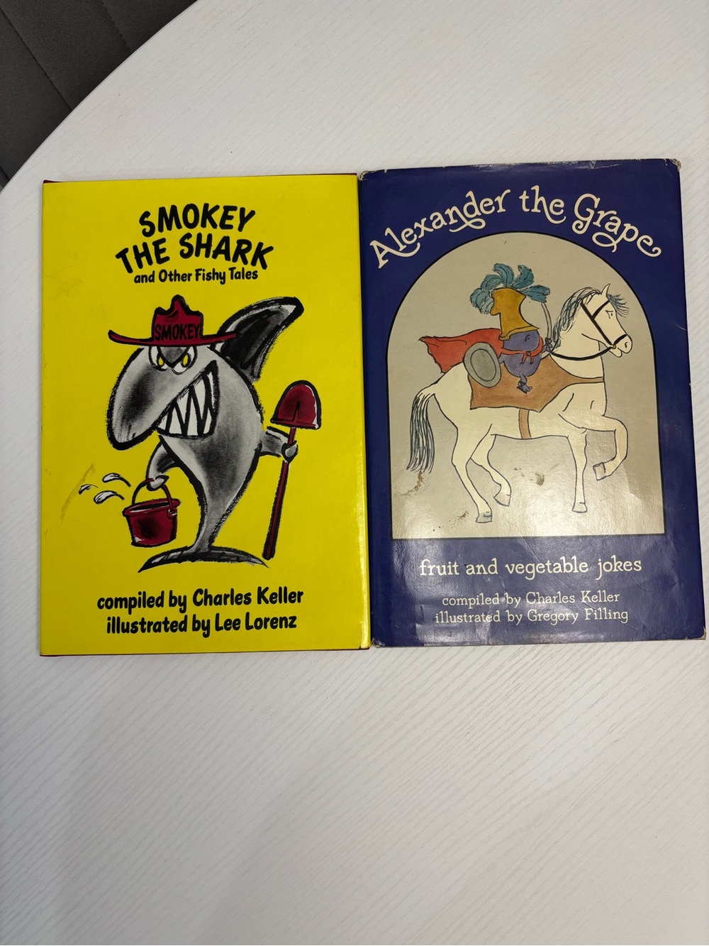 Vintage Charles Keller Joke Book Lot Signed 1st Editions